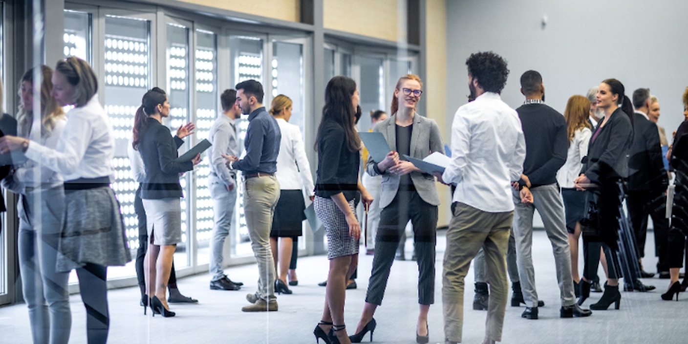 Business conference adobe stock image teaser element